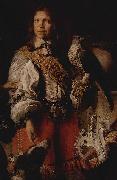 Detail of the Crimean falconer depicting the falconer of king John II Casimir in French costume.